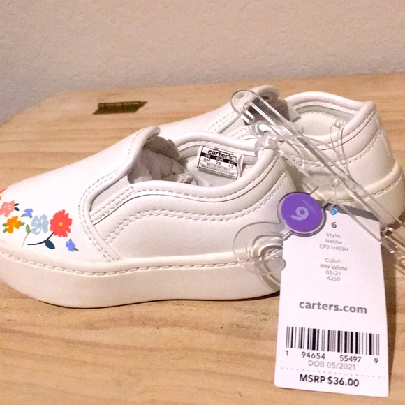 Carter's Other - carter’s Girl White Sneakers